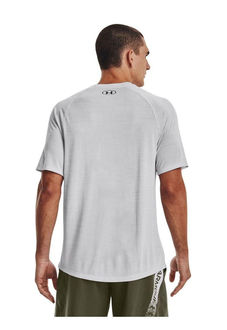 Polera manga corta Tech Tiger hombre Gris-4