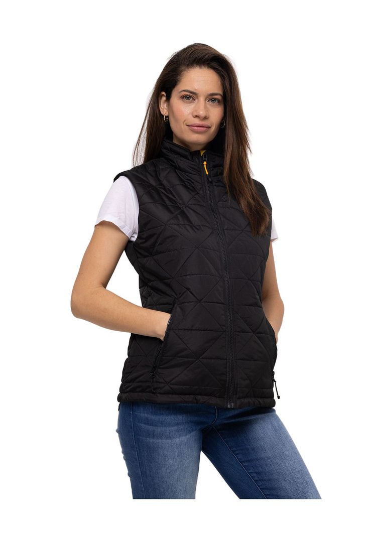 Chaqueta S/M W Mediumweight Insul Negro Mujer-0