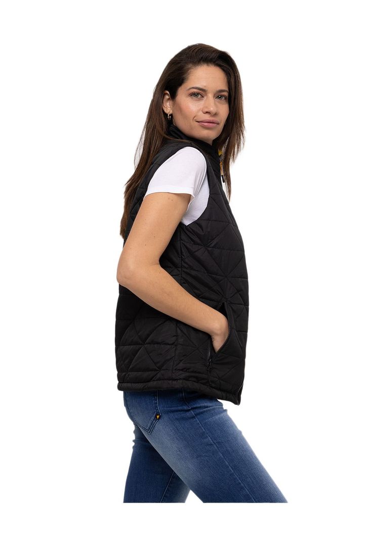 Chaqueta S/M W Mediumweight Insul Negro Mujer-1