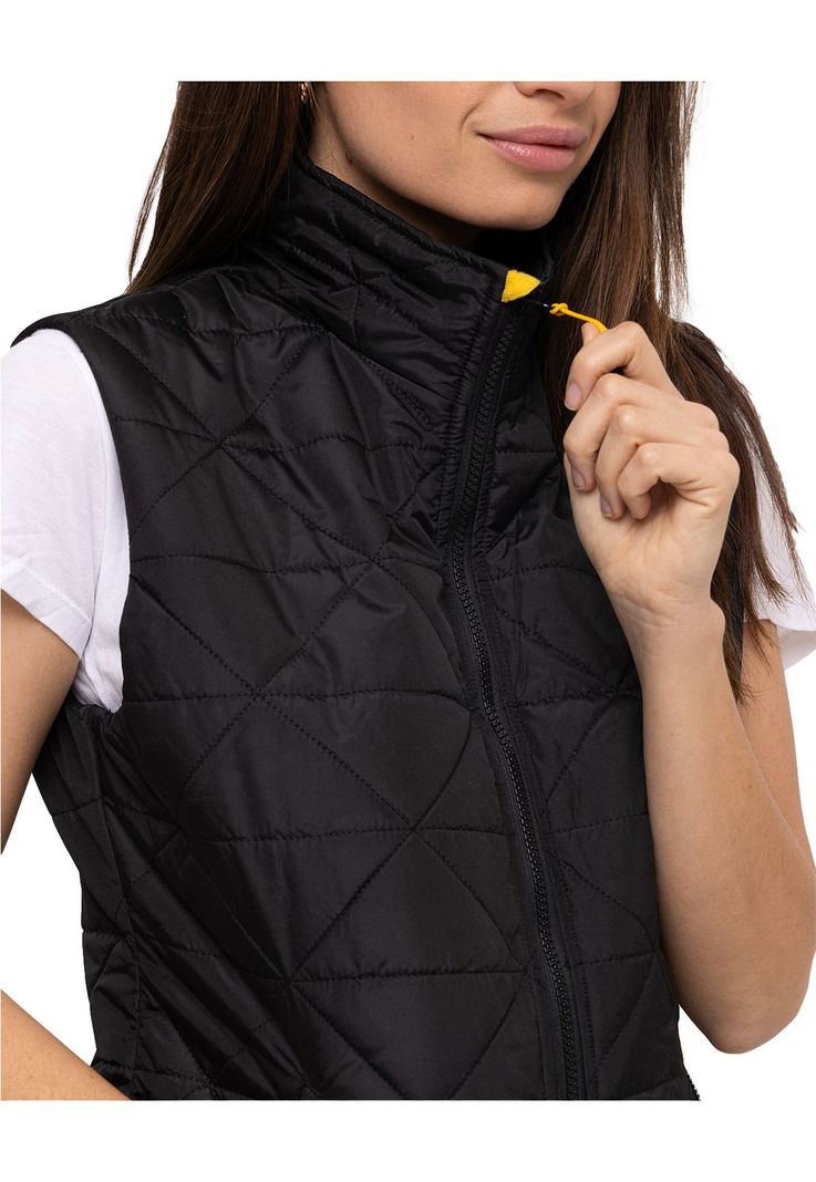 Chaqueta S/M W Mediumweight Insul Negro Mujer-4