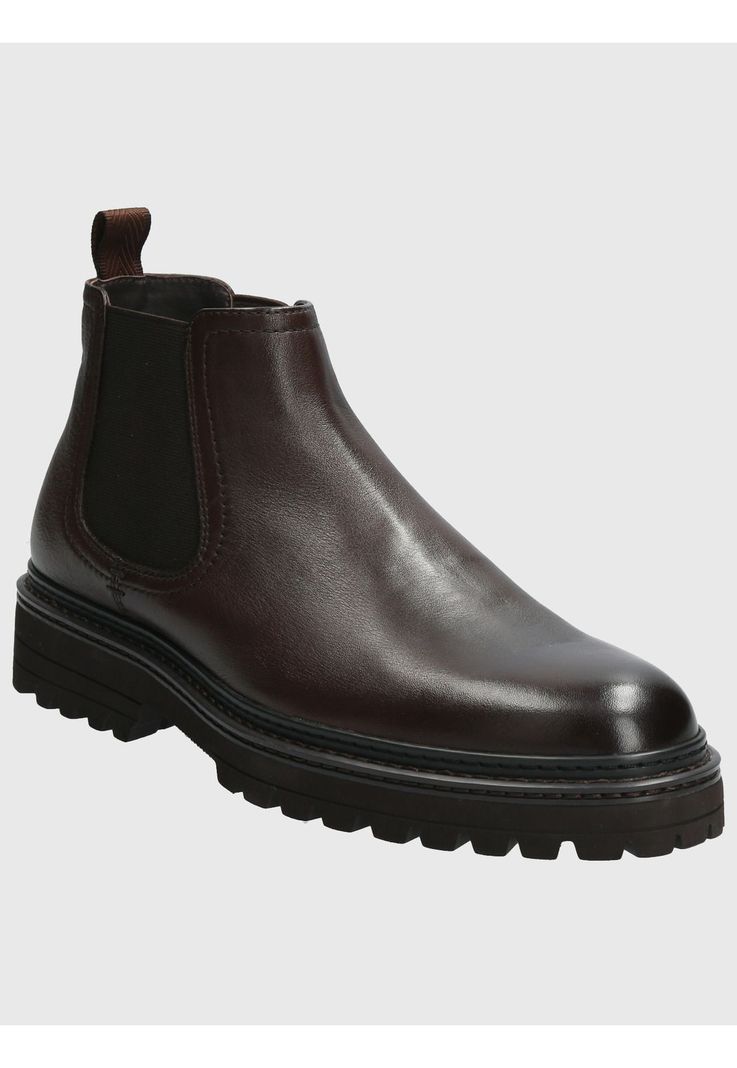 Botin Cuero Hombre Fort Café-0