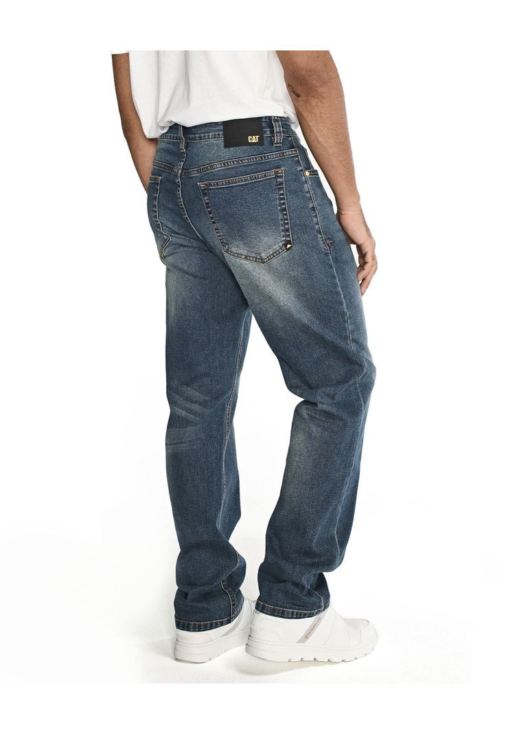 Jeans Triblend Casual Stretch Dens Azul Hombre-8