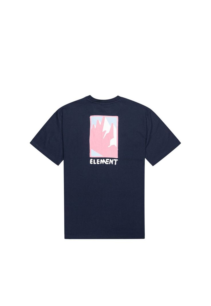 Polera M/C Brush M Tees Azul Hombre-1