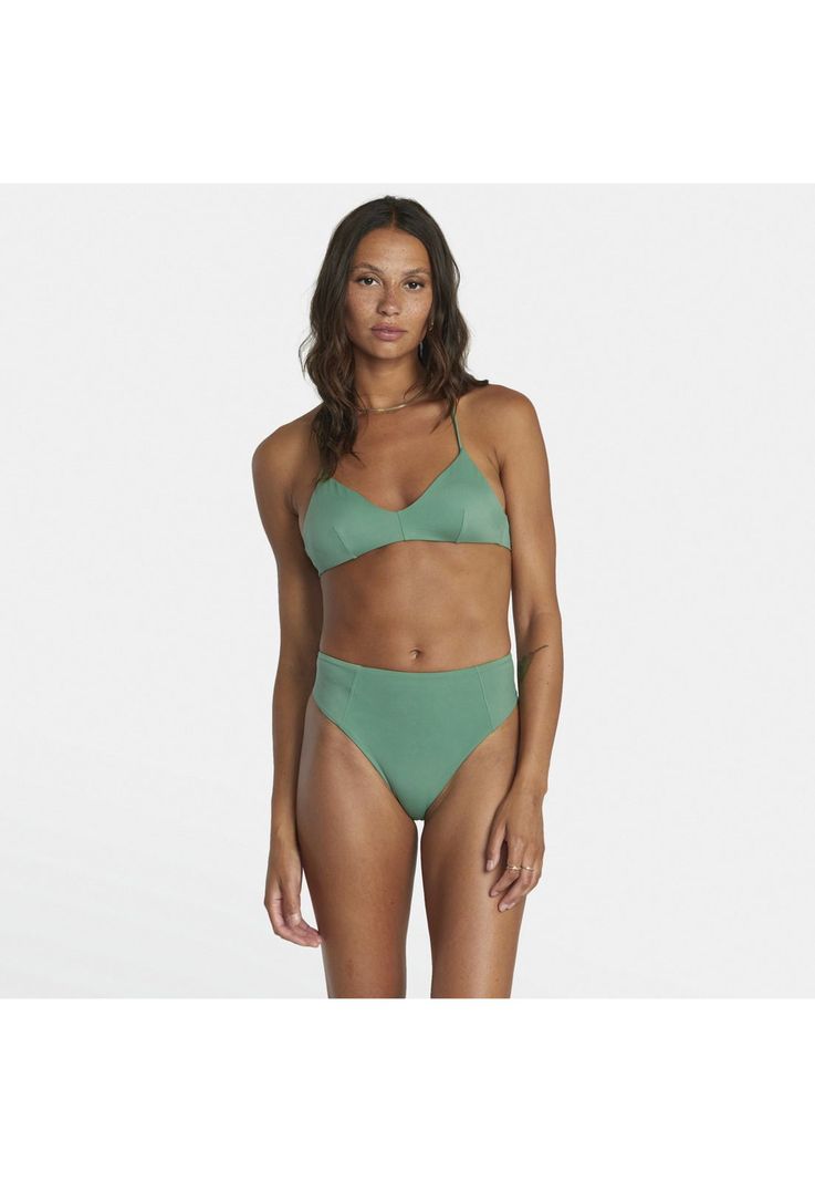 Bikini Sostén Mujer Solid Crossback J Verde-2