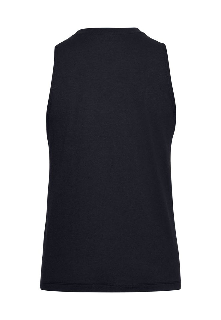 Polera sin mangas Rival para mujer Negro-1