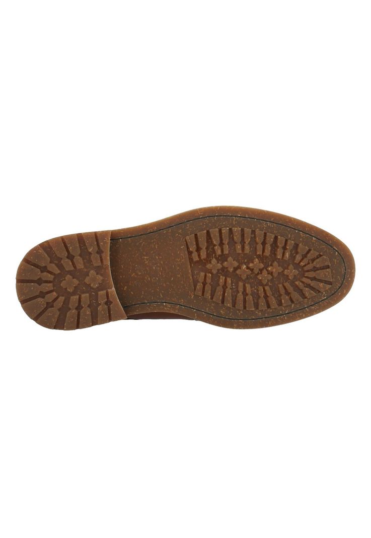 Zapato Cuero Hombre Roco Café -6