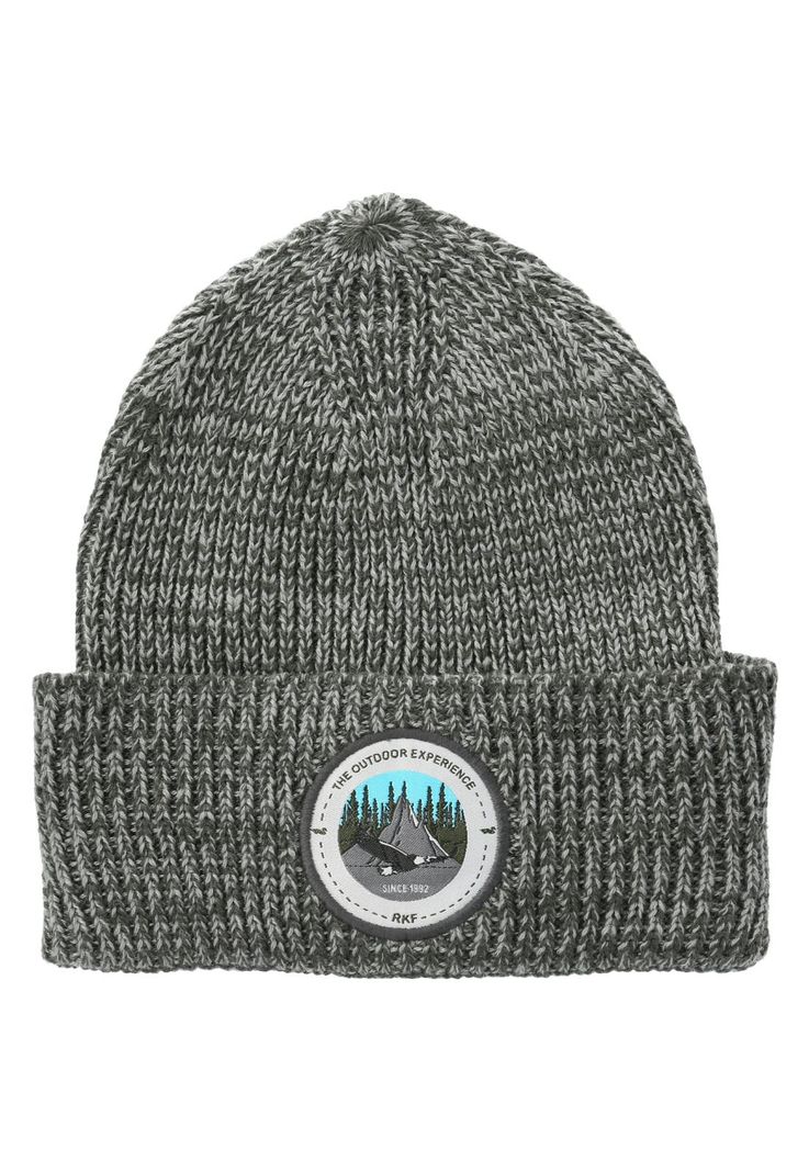 Gorro Beanie Fib Reciclada Unisx Mountain Gris-0