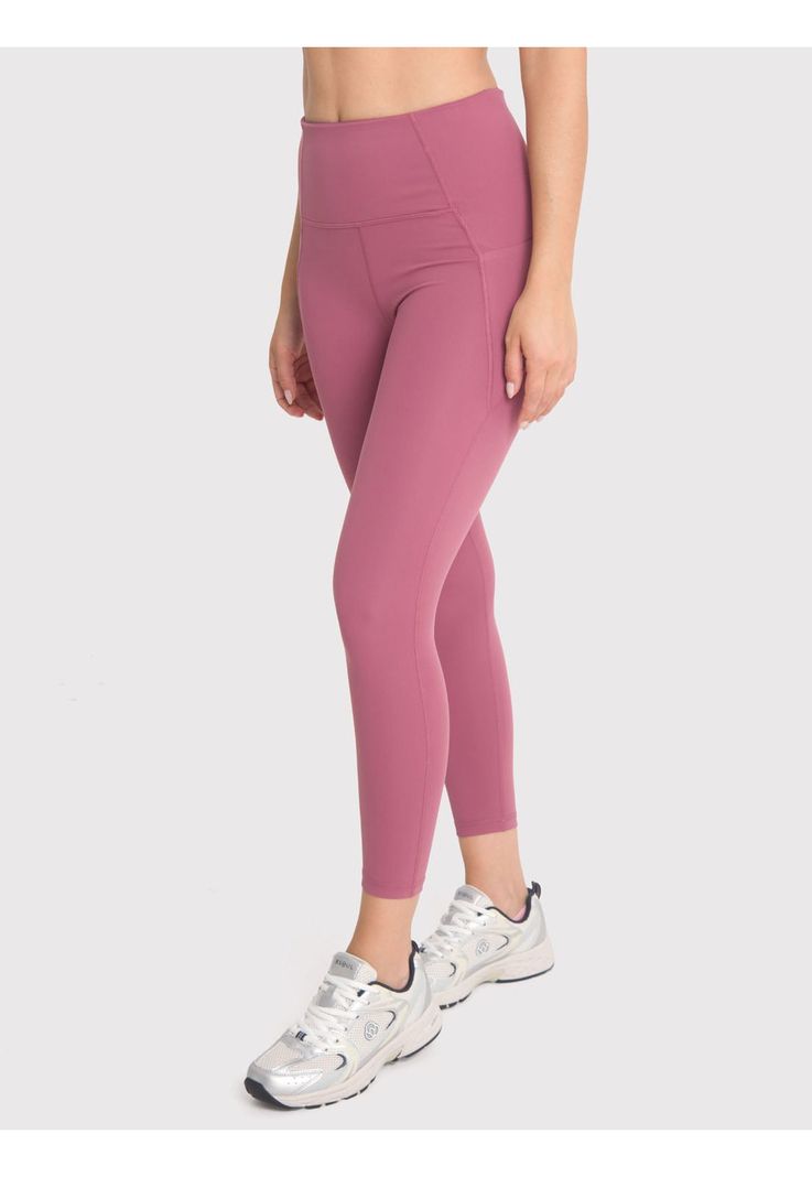 Calza deportiva 7/8 Mujer Ankle Shelly Rosado-1