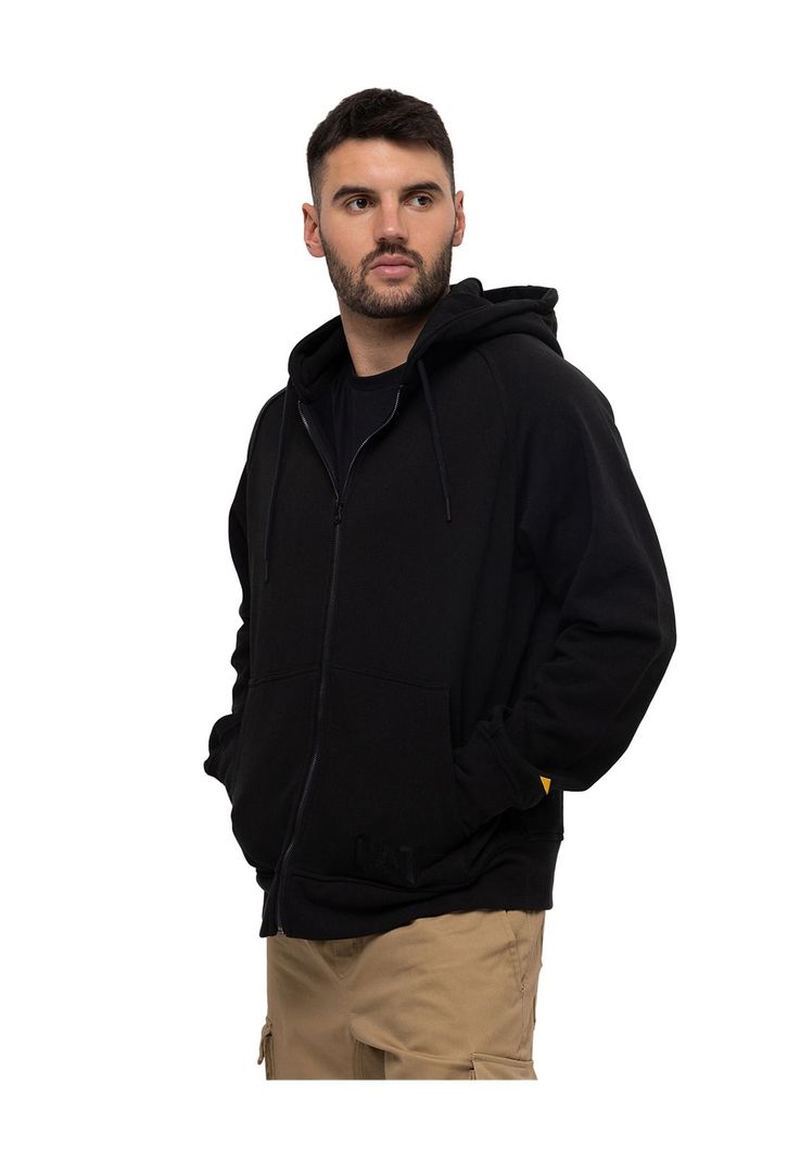 Polerón Fleece Logo Full Negro Hombre-1