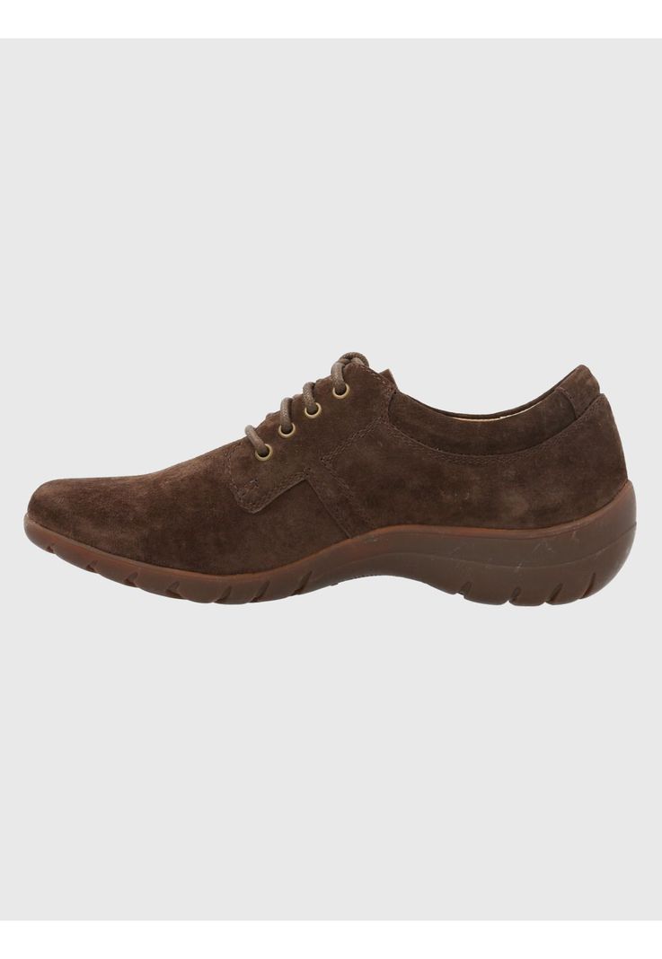 Zapato Cuero Mujer Rojam Café Oscuro-4