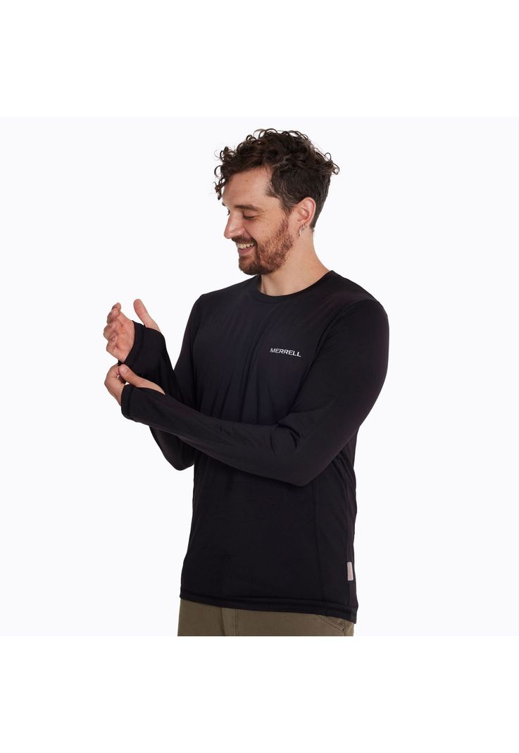 Primera Capa Hombre Top Sport Negro-1