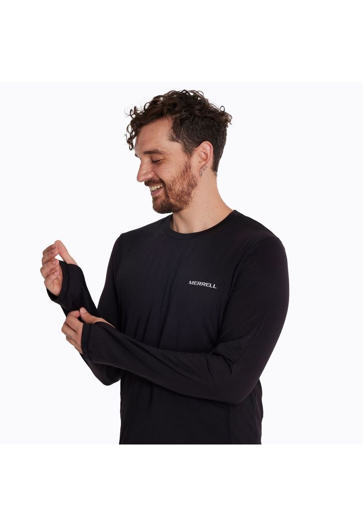 Primera Capa Hombre Top Sport Negro-4