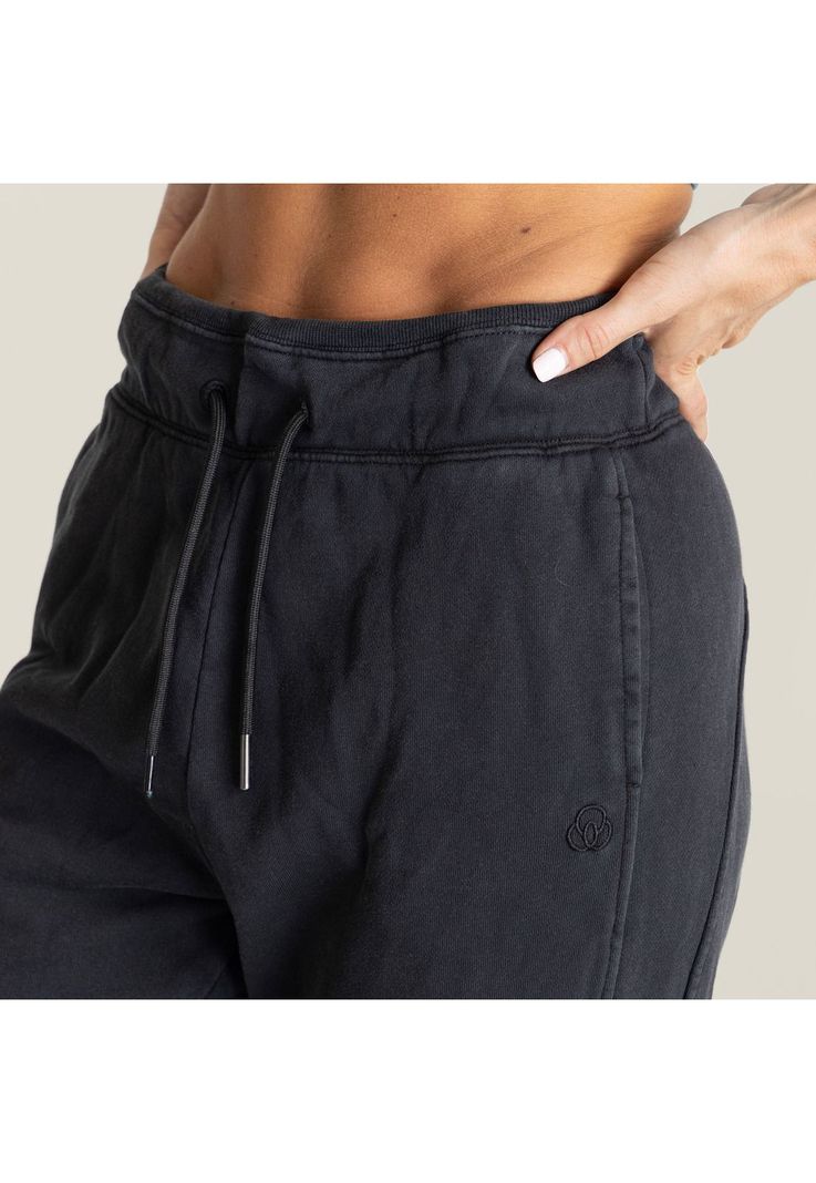 Pantalón Buzo Mujer Creta Negro-4