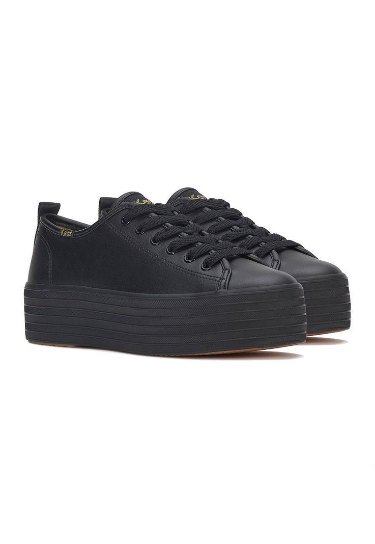 Zapatilla Mujer Triple Up Negro-4