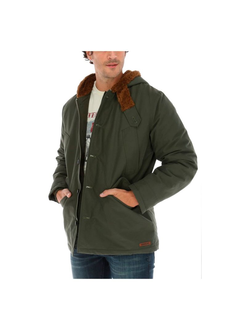 CHAQUETA HOMBRE WESTLAND JACKET VERDE OSCURO-0