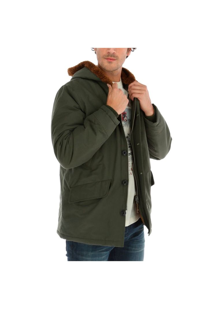 CHAQUETA HOMBRE WESTLAND JACKET VERDE OSCURO-1