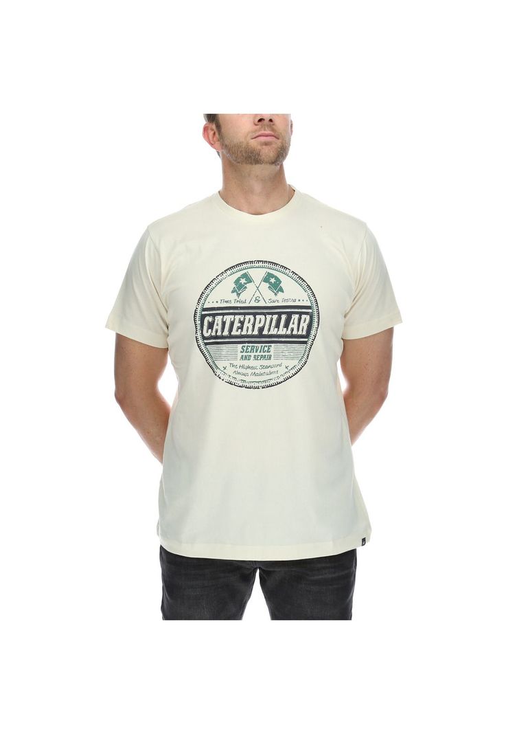 Polera Pit Crew Crema