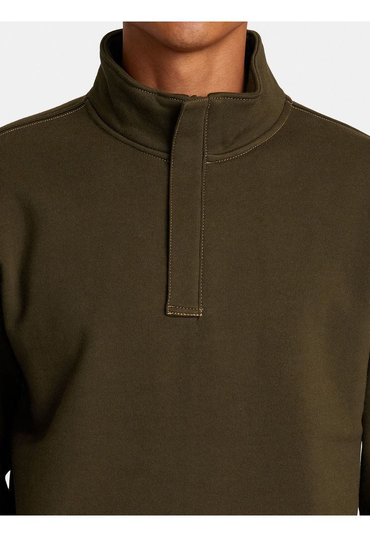 Polerón Hombre Chainmail Pullover Café-4