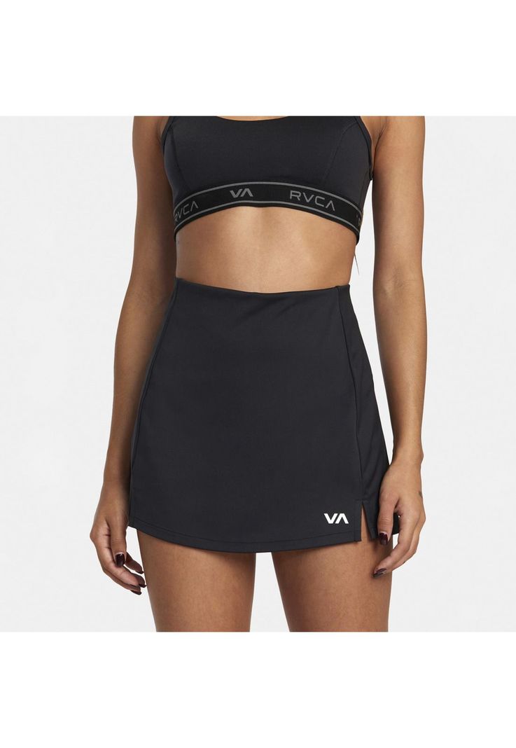 Falda Essentialtenniktsk Negro Mujer-4