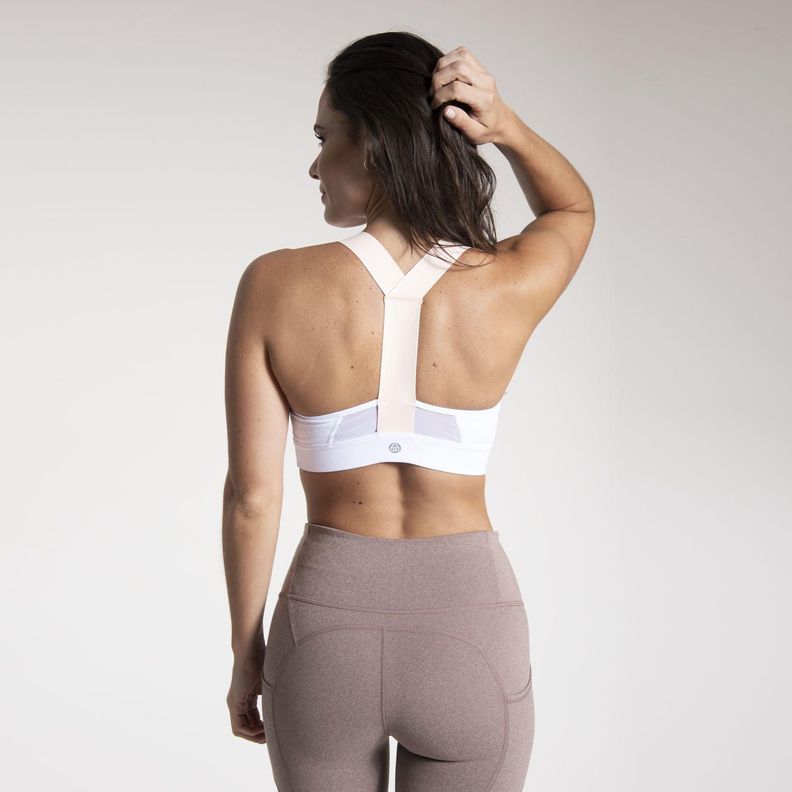 Peto Mujer Y-Strap Bra Blanco