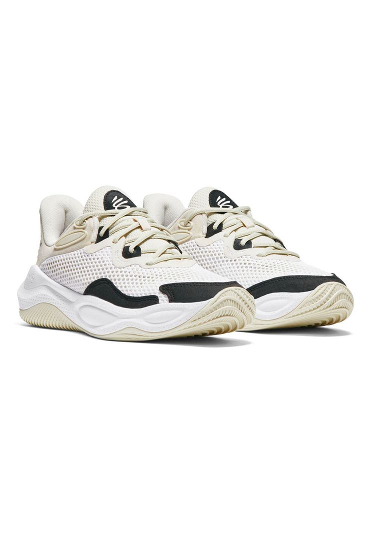 Zapatillas Basketball unisex Curry Blanco-5