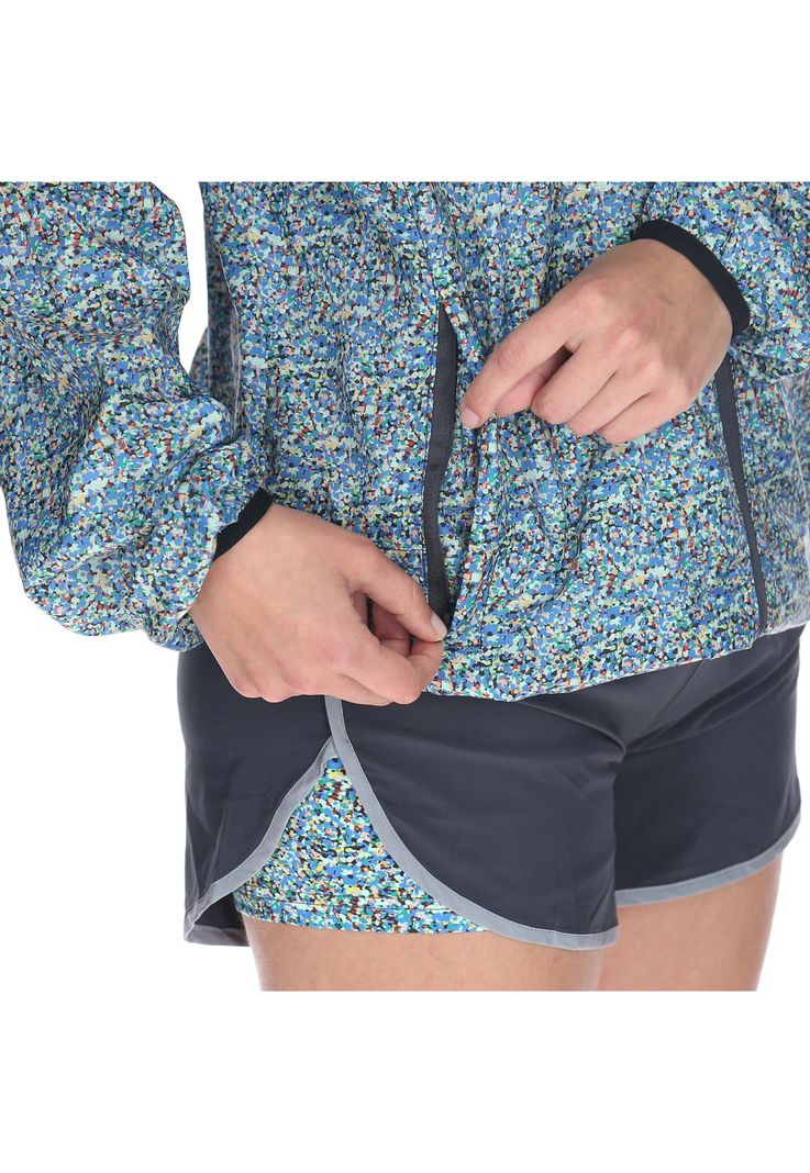 Cortaviento Unisex Eco Wave Windjacket Gris-6