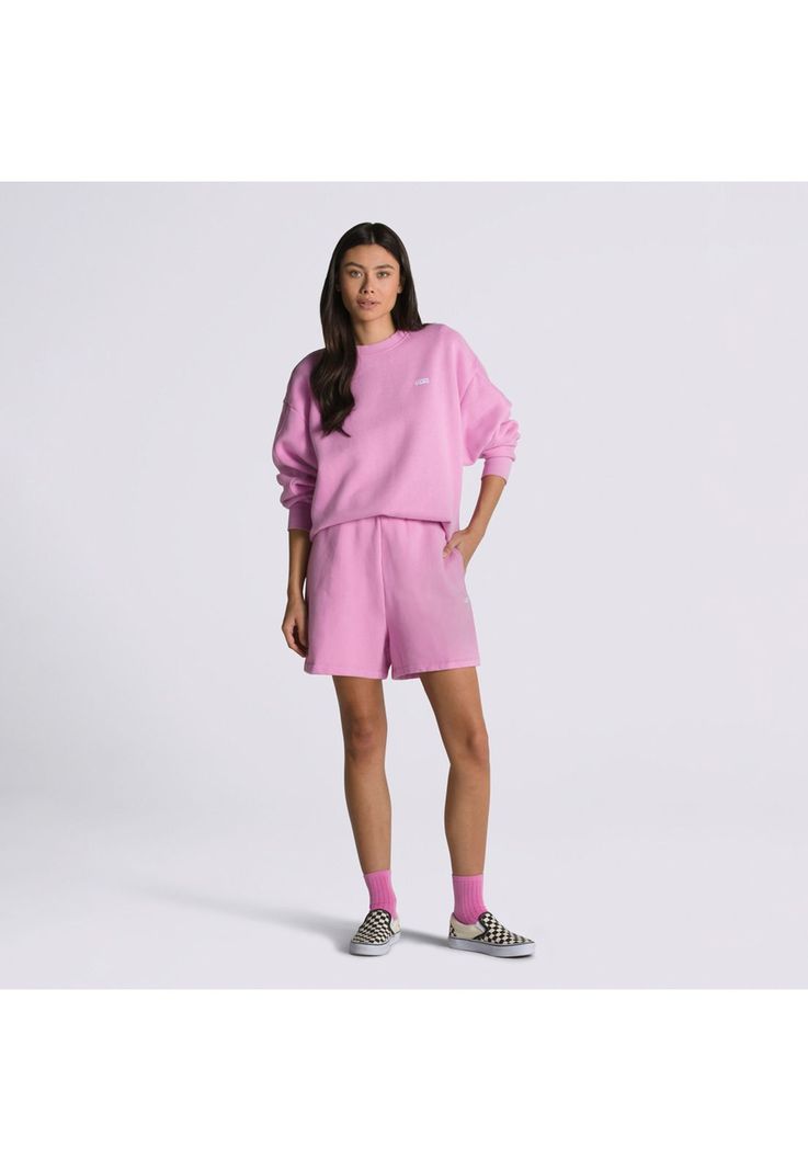 Short Wm Comfycush Fleece Rosado Mujer-0