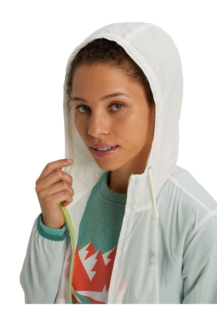 Parka Mujer W Hazlett Pkbl Jk Blanco/Tanslúcido Burton-3
