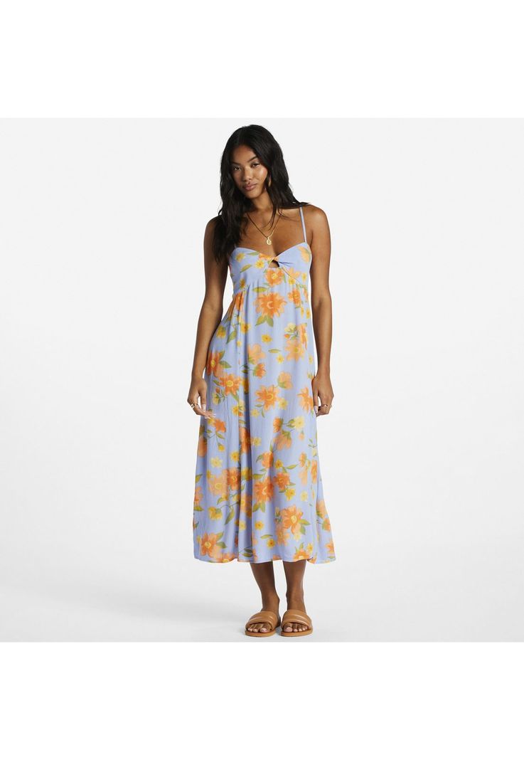 Vestido Last Sunset Wvdr Celeste Mujer-0