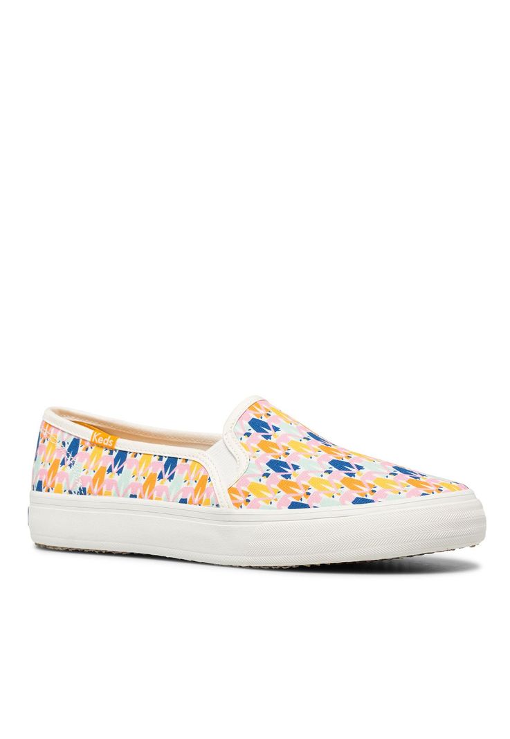 Slip On Mujer Double Decker Rainbow-1