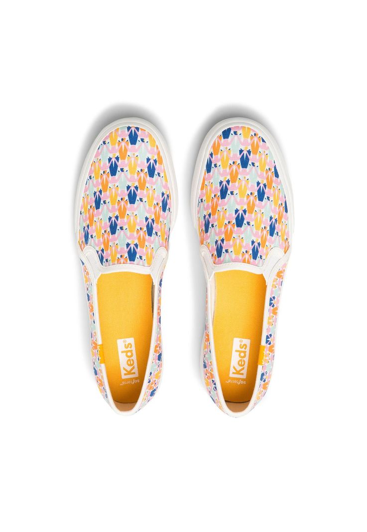 Slip On Mujer Double Decker Rainbow-2