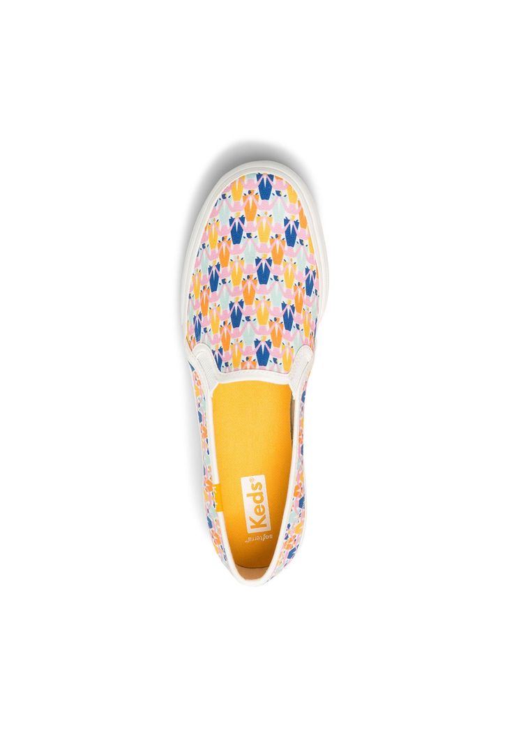 Slip On Mujer Double Decker Rainbow-4