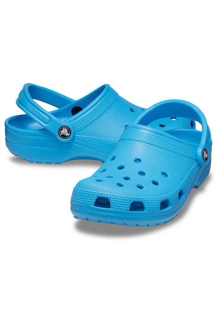 Zueco Crocs Hombre Classic Clog Azul Agua-3