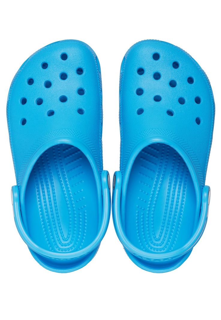 Zueco Crocs Hombre Classic Clog Azul Agua-4