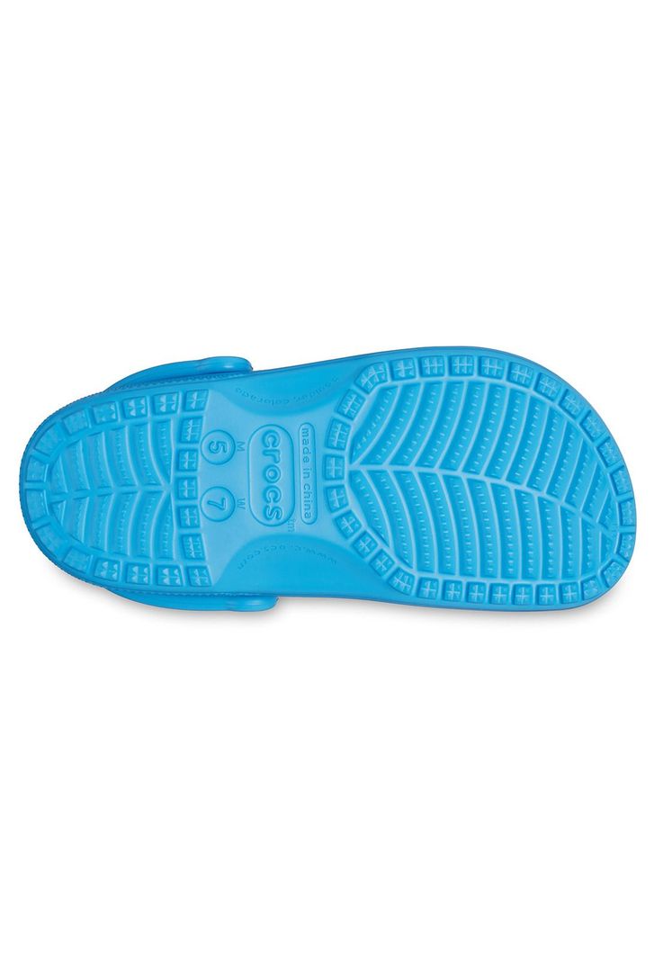 Zueco Crocs Hombre Classic Clog Azul Agua-5