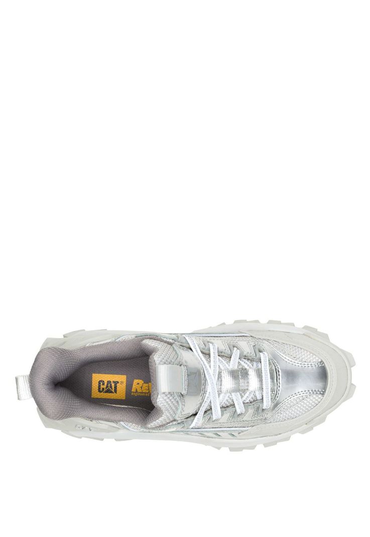 Zapatilla Cuero Mujer Intruder Max Lace Ch Plateado-6
