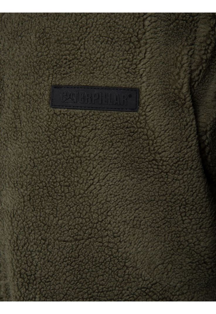 Polar Casual Hombre Sherpa Jacket Verde-4
