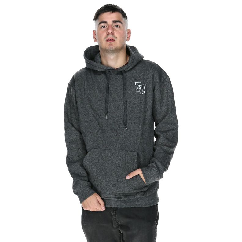 Polerón Unisex Varsity Gris