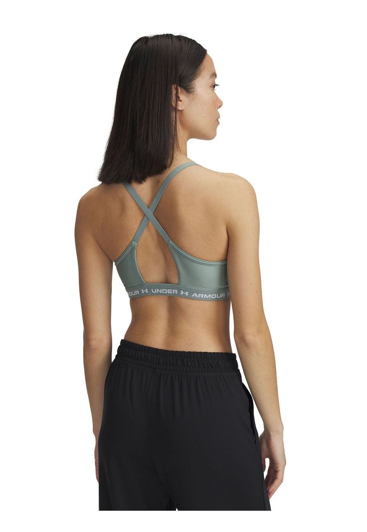 Sostén Deportivo Crossback Low Mujer Verde-1