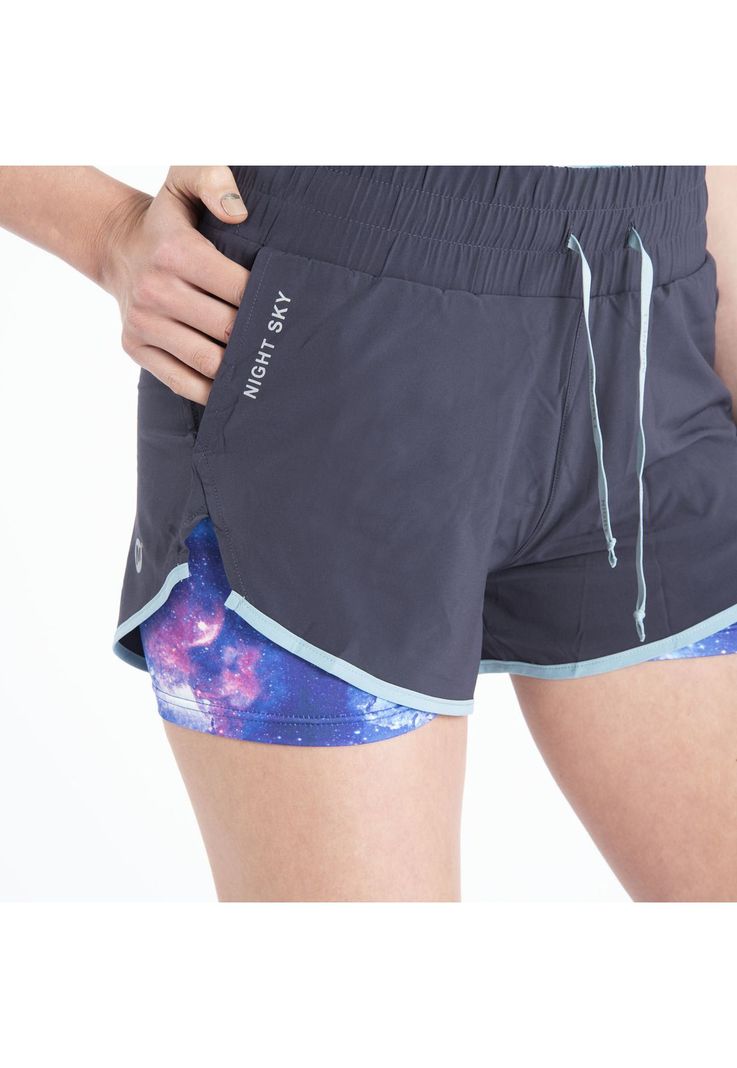 Short Mujer Night Sky Short Gris-3