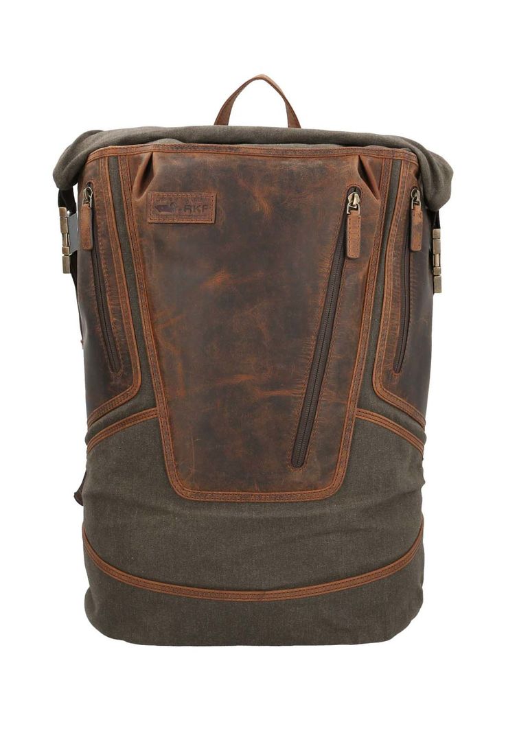 Mochila Wax Hombre Wx Whitfield Back Oliva-0
