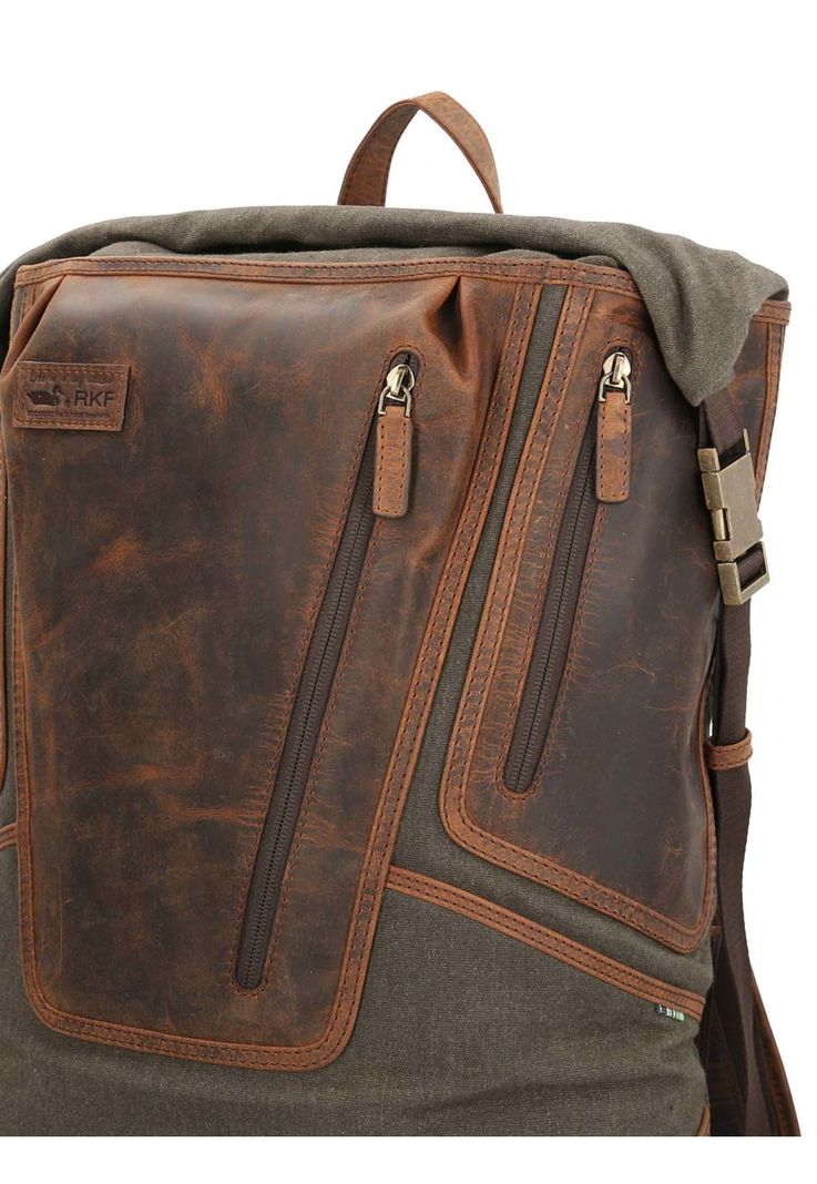 Mochila Wax Hombre Wx Whitfield Back Oliva-4
