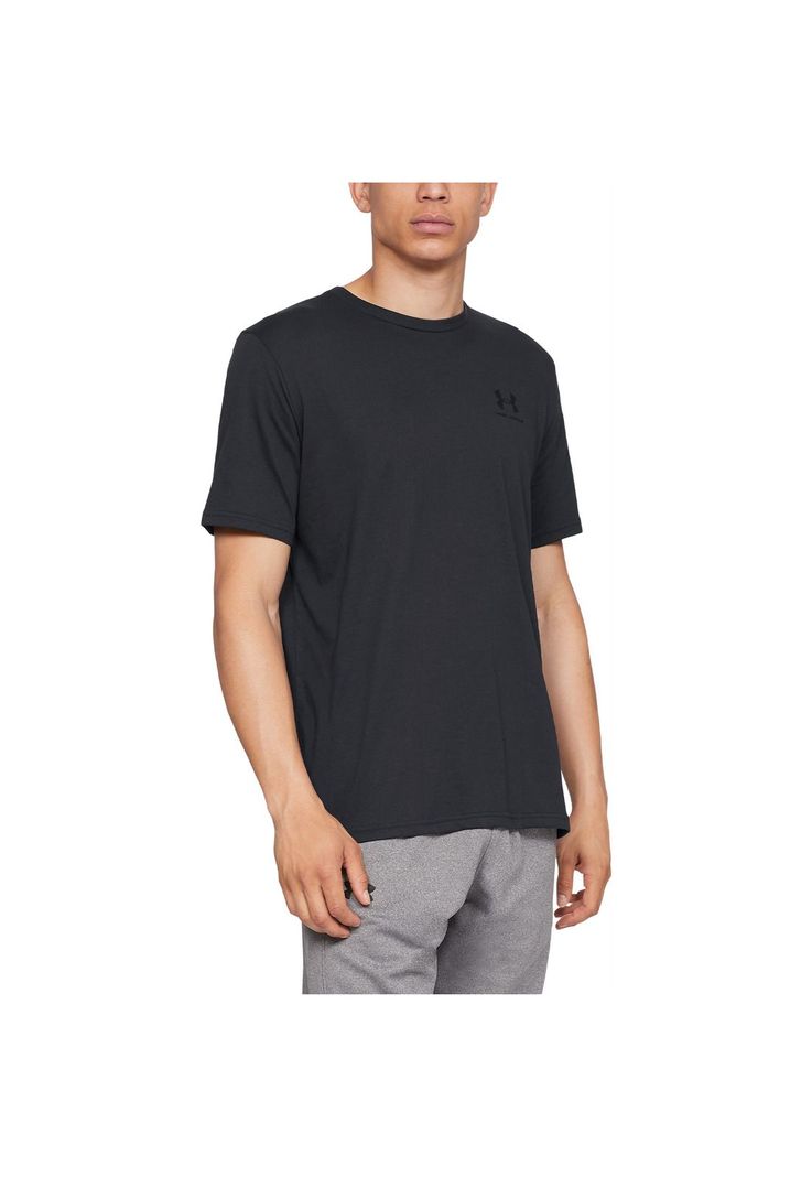 Polera Hombre Ua Sportstyle Lc Ss- Negro-4