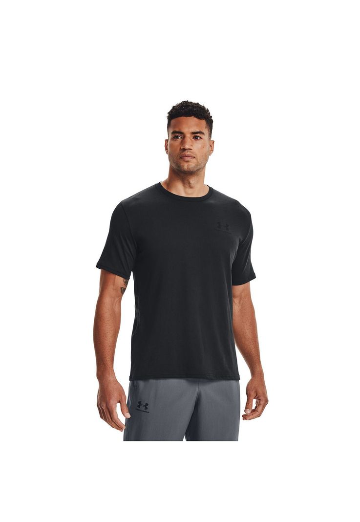 Polera Hombre Ua Sportstyle Lc Ss- Negro-3