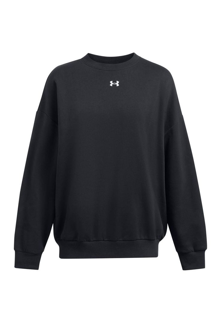 Polerón Oversize UA Rival para mujer Negro-0
