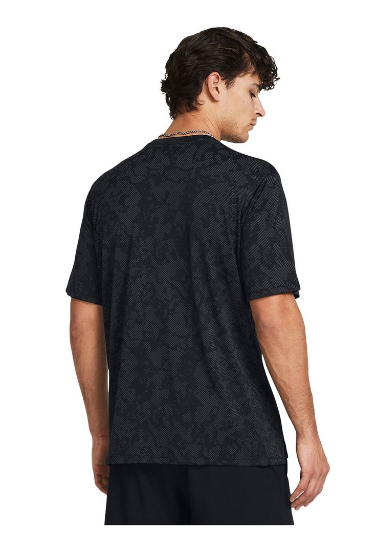 Polera Manga Corta Vent Geode Hombre Negro-1