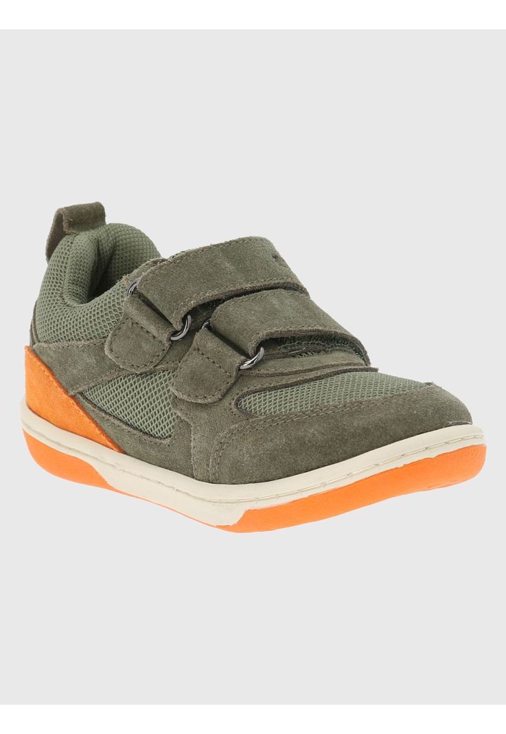 Zapatilla Cuero Verde Niño Lazo Pro  (19-25)-0