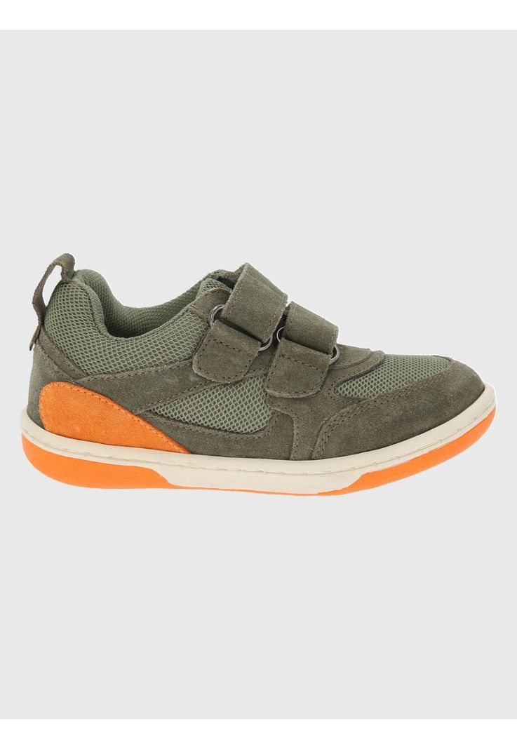 Zapatilla Cuero Verde Niño Lazo Pro  (19-25)-4