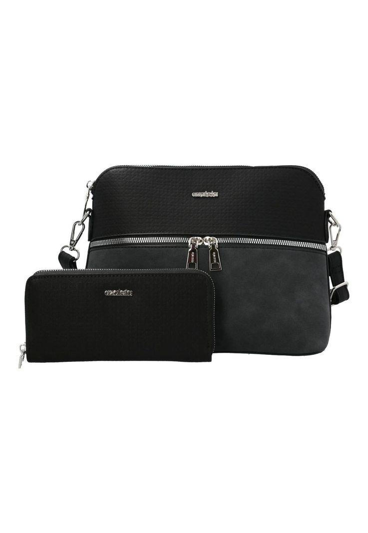 Carteras Castello Cross Mujer Negro-3