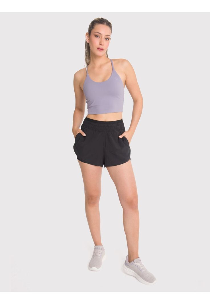 Short deportivo Mujer Elba Negro-4